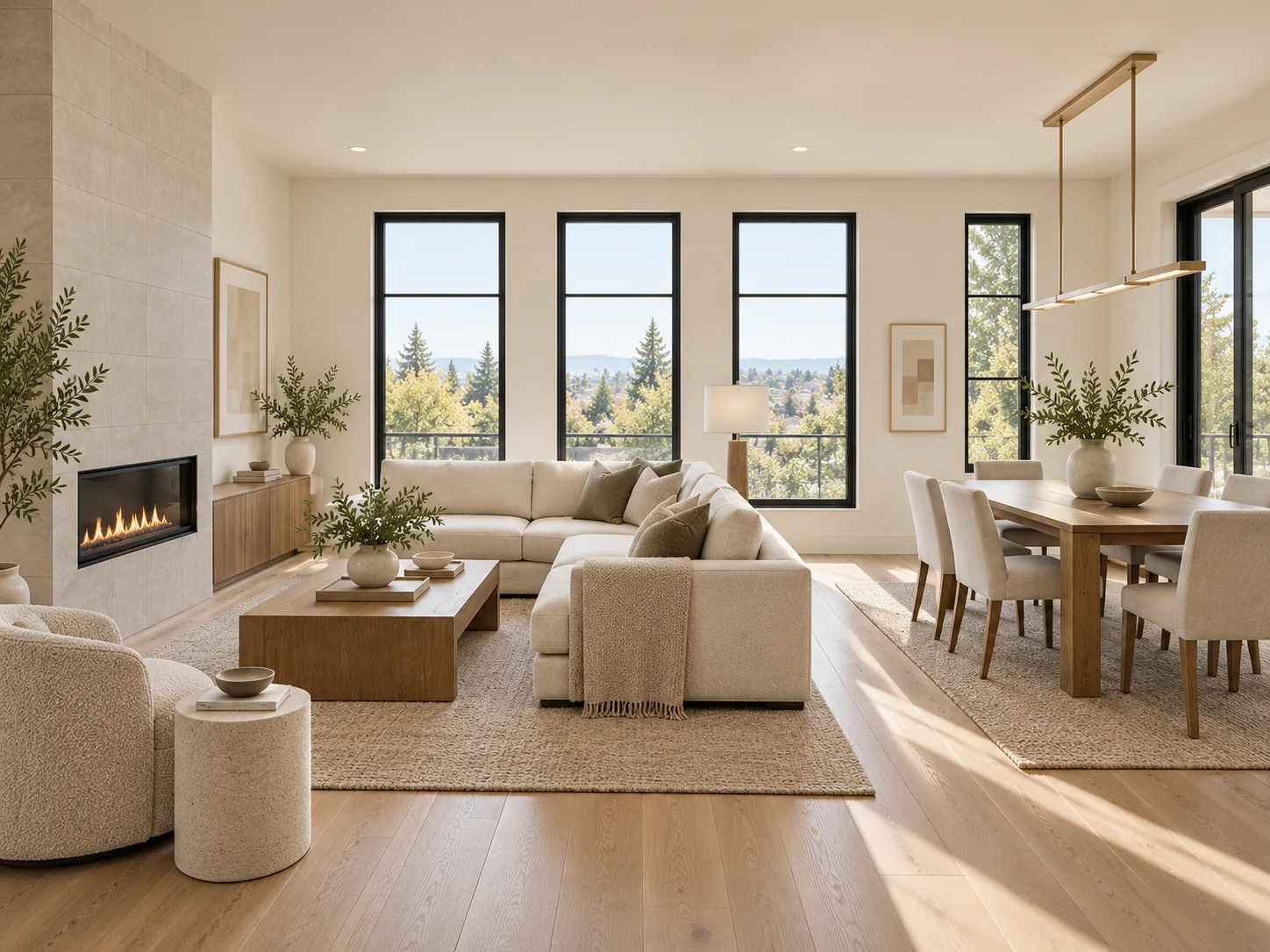 Living & Dining at 2774 S Delaware Street