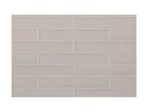 SHOWER WALLS, Villa Smoke Gray, 1/3 offset pattern, greige Schluter, 2.5in. x 16in., SKU 100999911