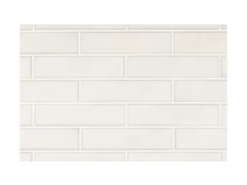 BATHTUB WALLS, Canvas La Belle Purity Ceramic Polished, 1/3 offset pattern, 3in. x 12in., SKU 100507722