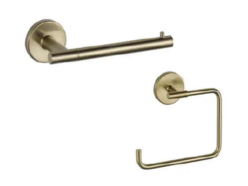 BATH HARDWARE, Delta Trinsic, towel bar, toilet paper holder, Champange Bronze, BCI2060385, BCI2060395