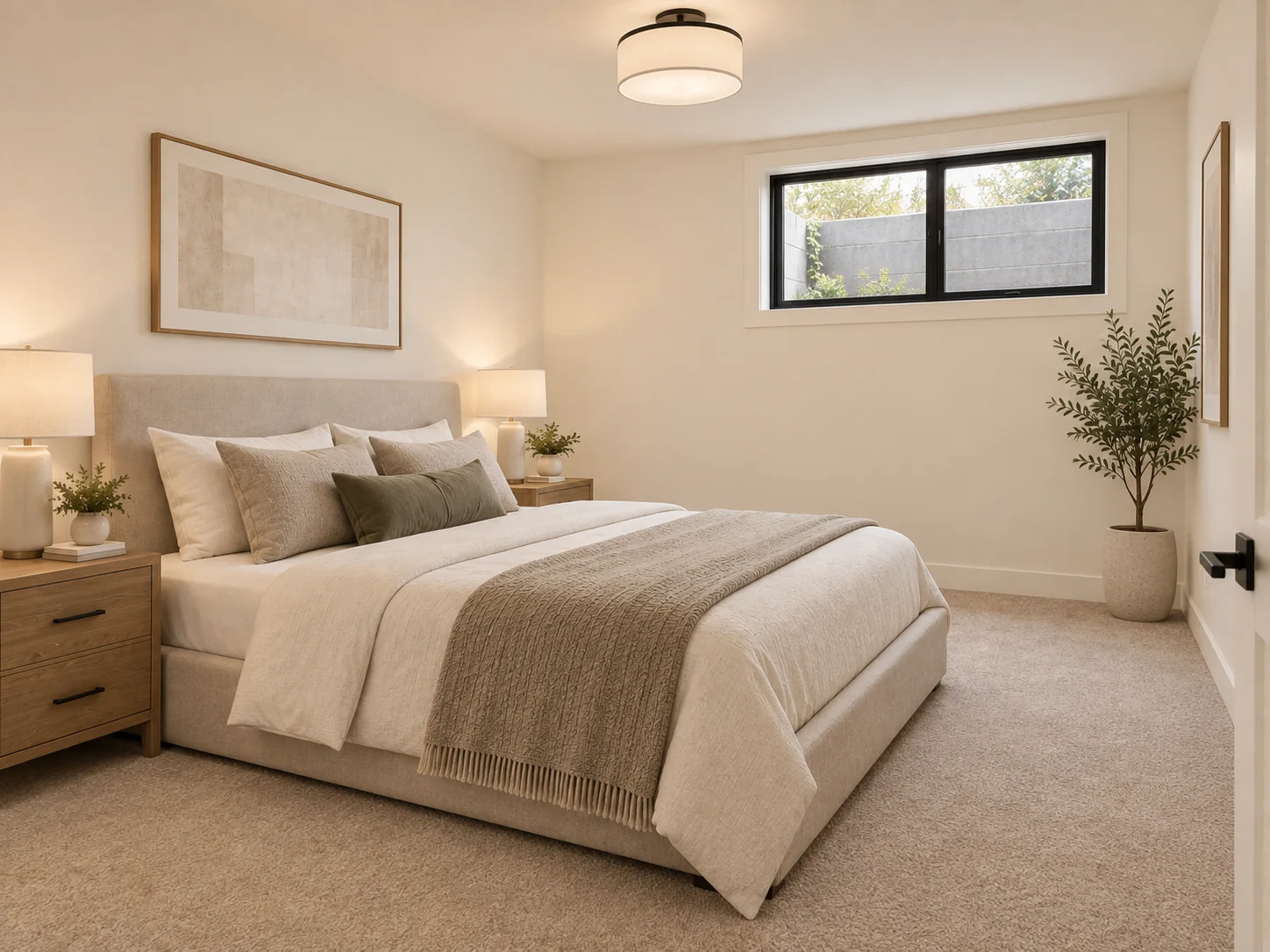 Basement Bedroom at 4515 Stuart Street