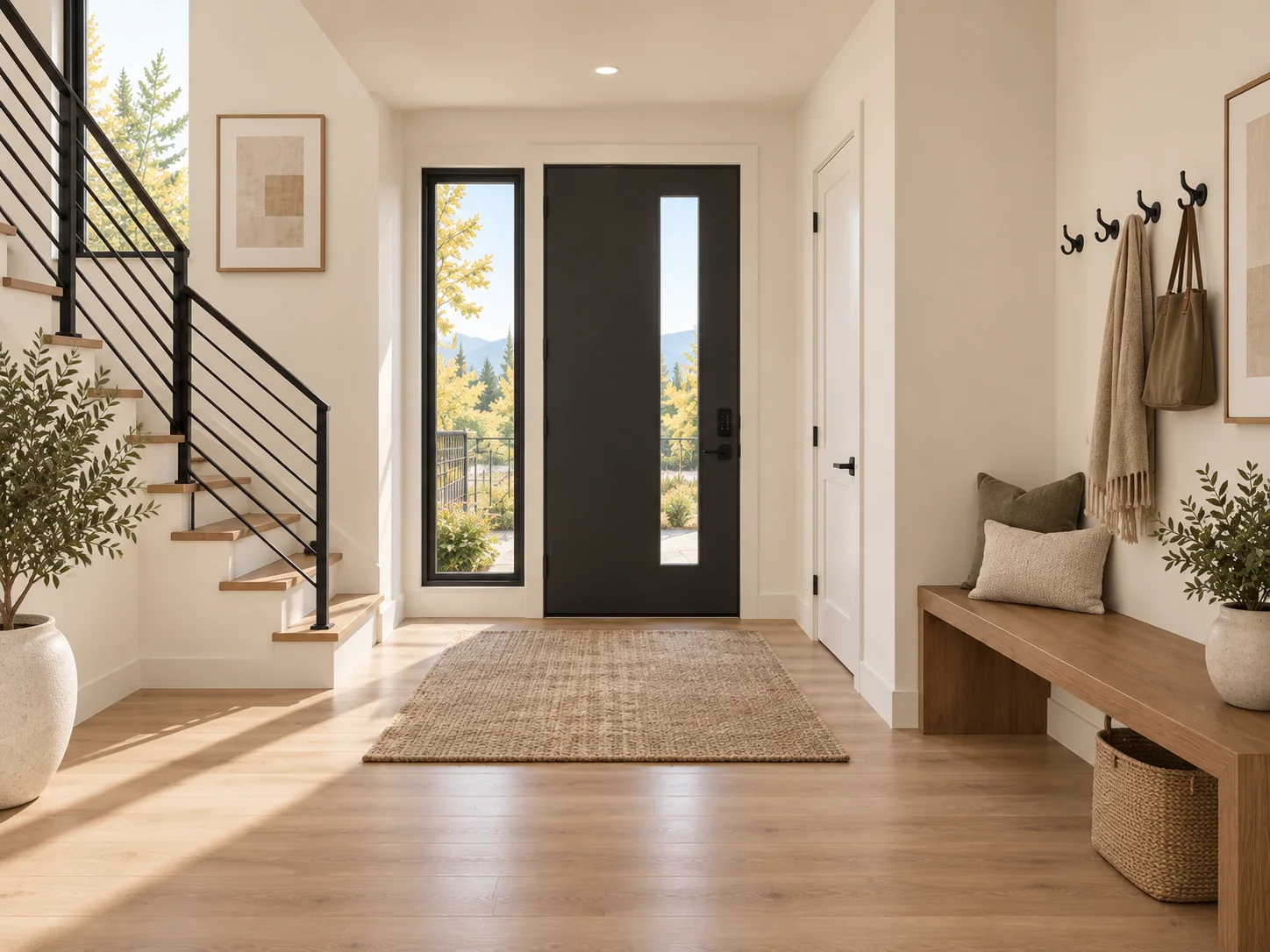 Entry & Mudroom at 4515 Stuart Street