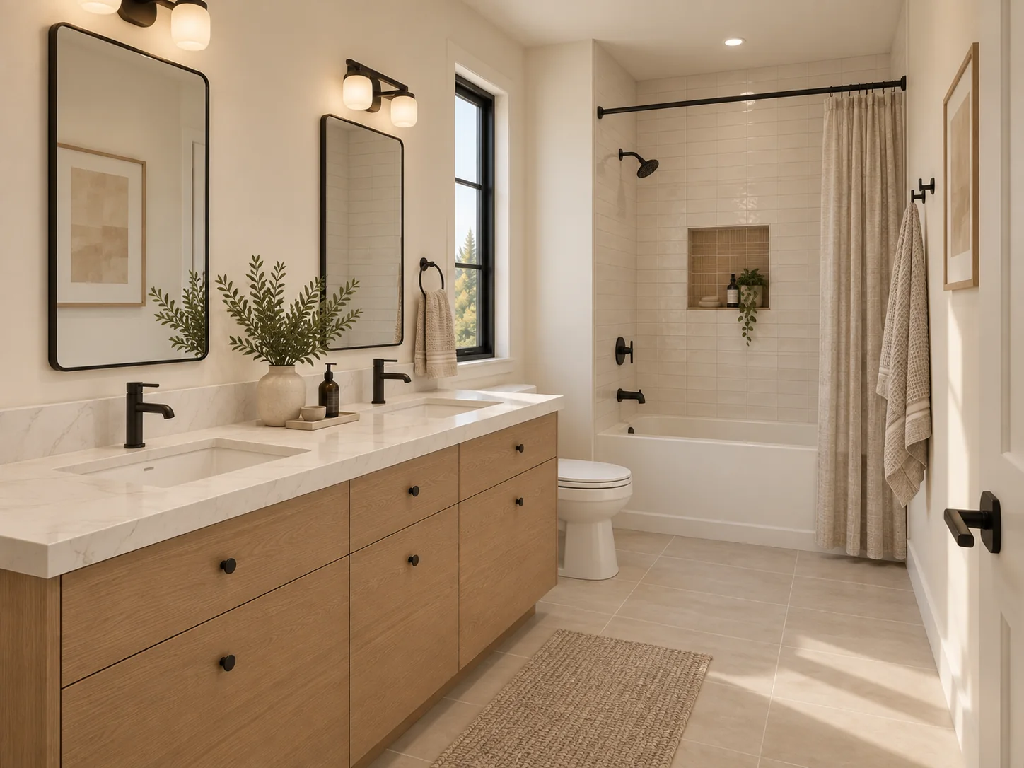 Guest Bath at 4515 Stuart Street
