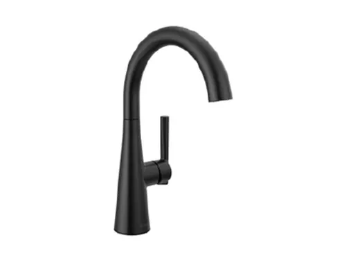 FAUCET, Delta Pull Down Bar Faucet, Matte Black, BCI4693615