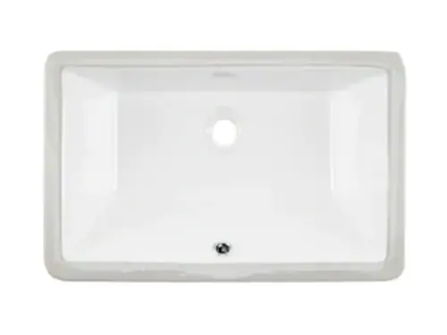 ALL BATHS VANITY SINKS, Rectangle Undermount Sink in White, qty 7, Included in Countertop Budget