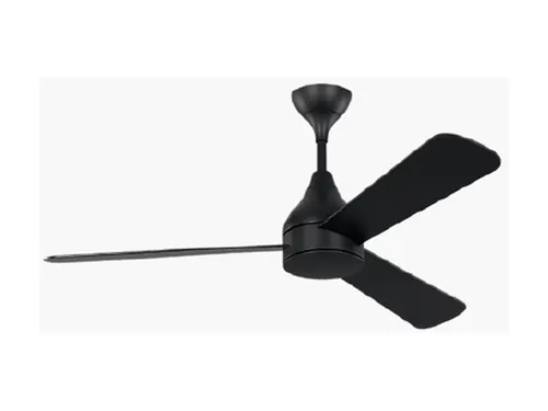 Ceiling fan, Streaming Smart 52” LED Light Fan, Black, VC 3STMSM52D