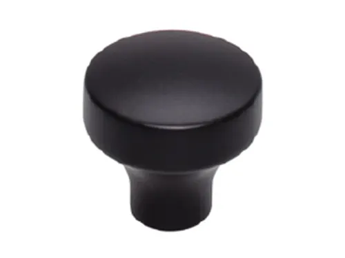 CABINET HARDWARE, Top Knobs Kinney 1-1/4”, Matte Black, BCI3360150