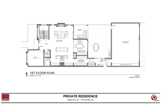 1ST FLOOR PLAN, 