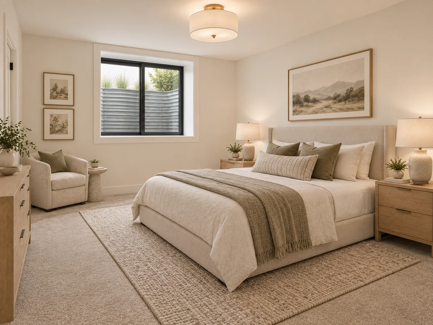 Basement Bedroom at 5908 S Hill Street