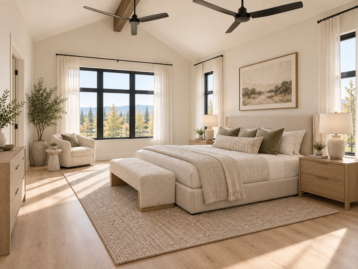 Primary Bedroom at 5908 S Hill Street