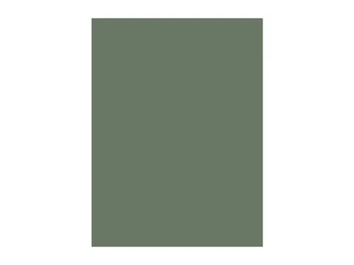 Cabinetry, Smoke Green, Flat Panel Door w/ Slab Drawer, Sand Barbera Interiors