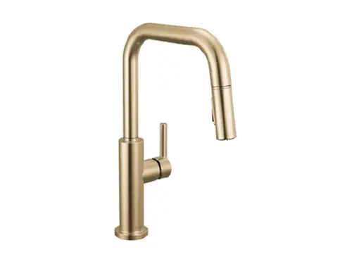 SINK FAUCET, Delta Nicoli Pull Down Faucet, Champagne Bronze, BCI4883519