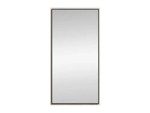 MIRRORS X2, Extra Large Wall Mirrors 36”W X 72”T, Matte Black, Wayfair SKU: JSMN1335