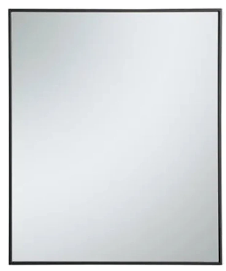 MIRROR, Sabine mirror 30x36, black