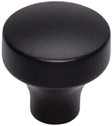 CABINET HARDWARE, Top Knobs Kinney 1- 1/4” knob, matte black