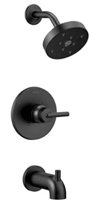 SHOWER TRIM, Delta Nicoli, black