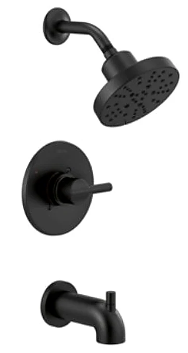 TUB / SHOWER TRIM, Delta Nicoli, black