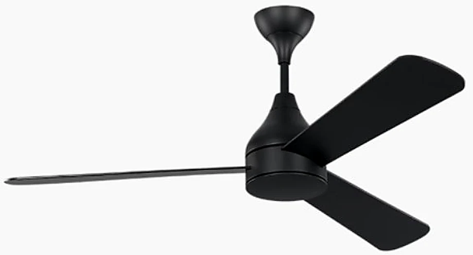 CEILING FANS, Streaming Smart 52” LED light fan (2), black