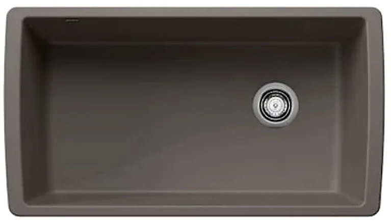 SINK, Blanco Diamond 33.5” Silgranit, Volcano Gray