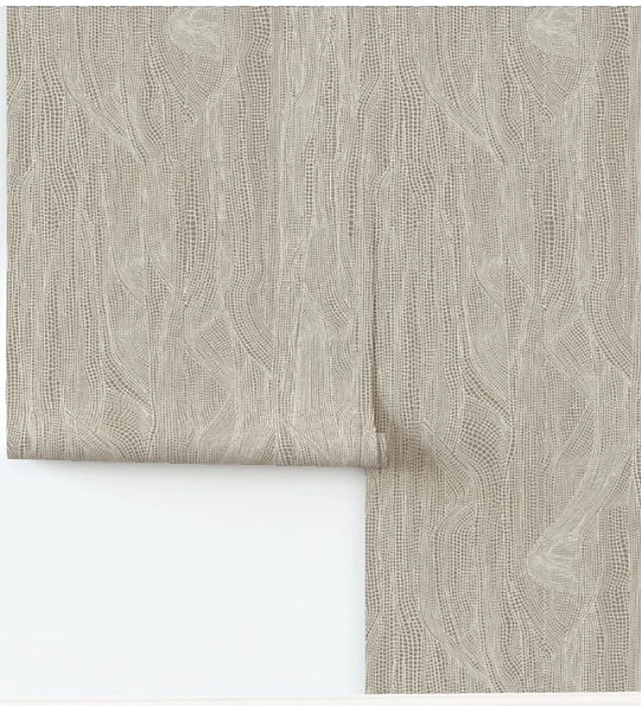 WALLPAPER, Spoonflower “Abstract Doodle,” creamy white / khaki