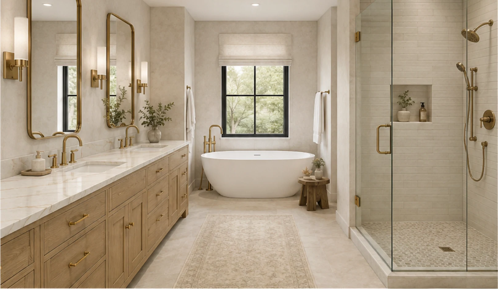Primary Bath at 4228 Clay Street