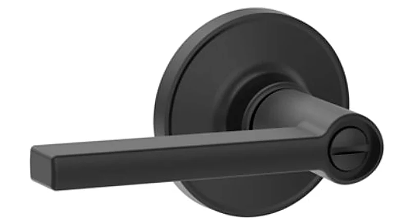 DOOR LEVERS, Schlage Solstice lever, matte black