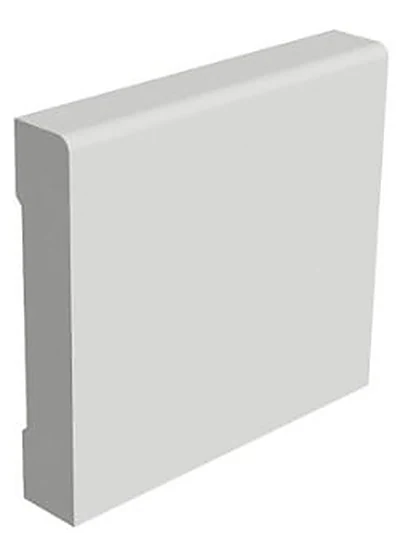 TRIM, Case 2.25” flat / Base 5” flat, eased edge, painted