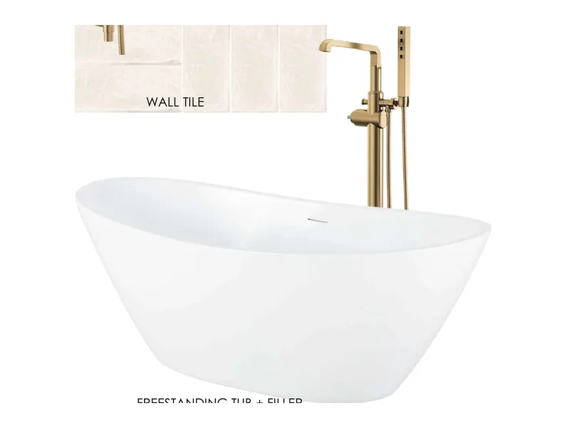 FREESTANDING TUB + FILLER, Design collection