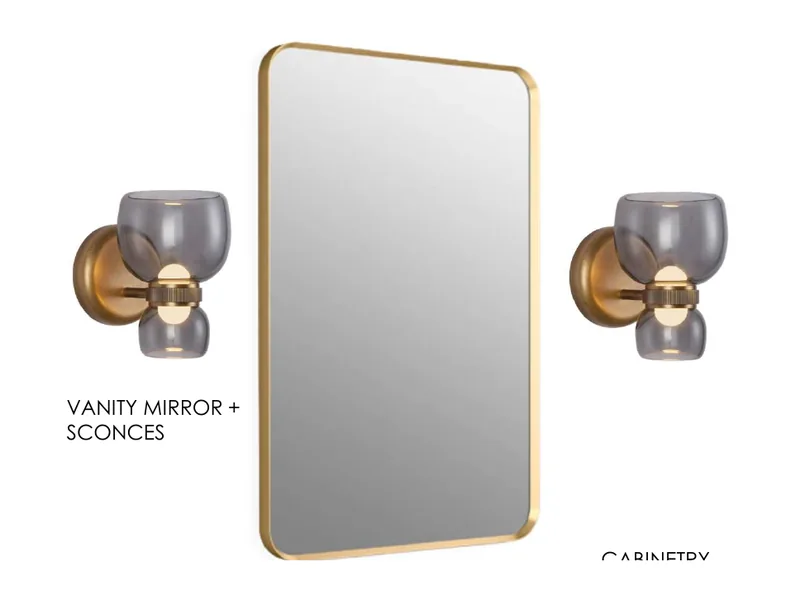 VANITY MIRROR + SCONCES, Design collection
