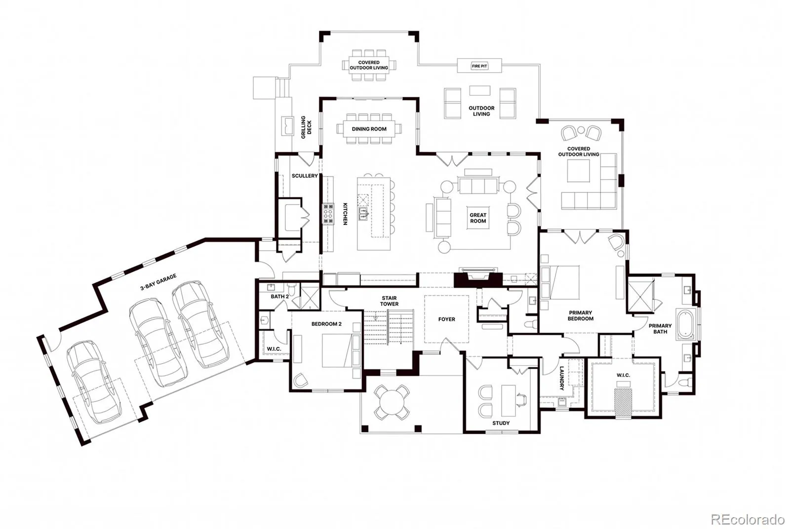 18264 West 57th Place, floor plan 1
