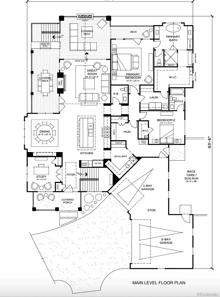 5662 Antero Drive, floor plan 1