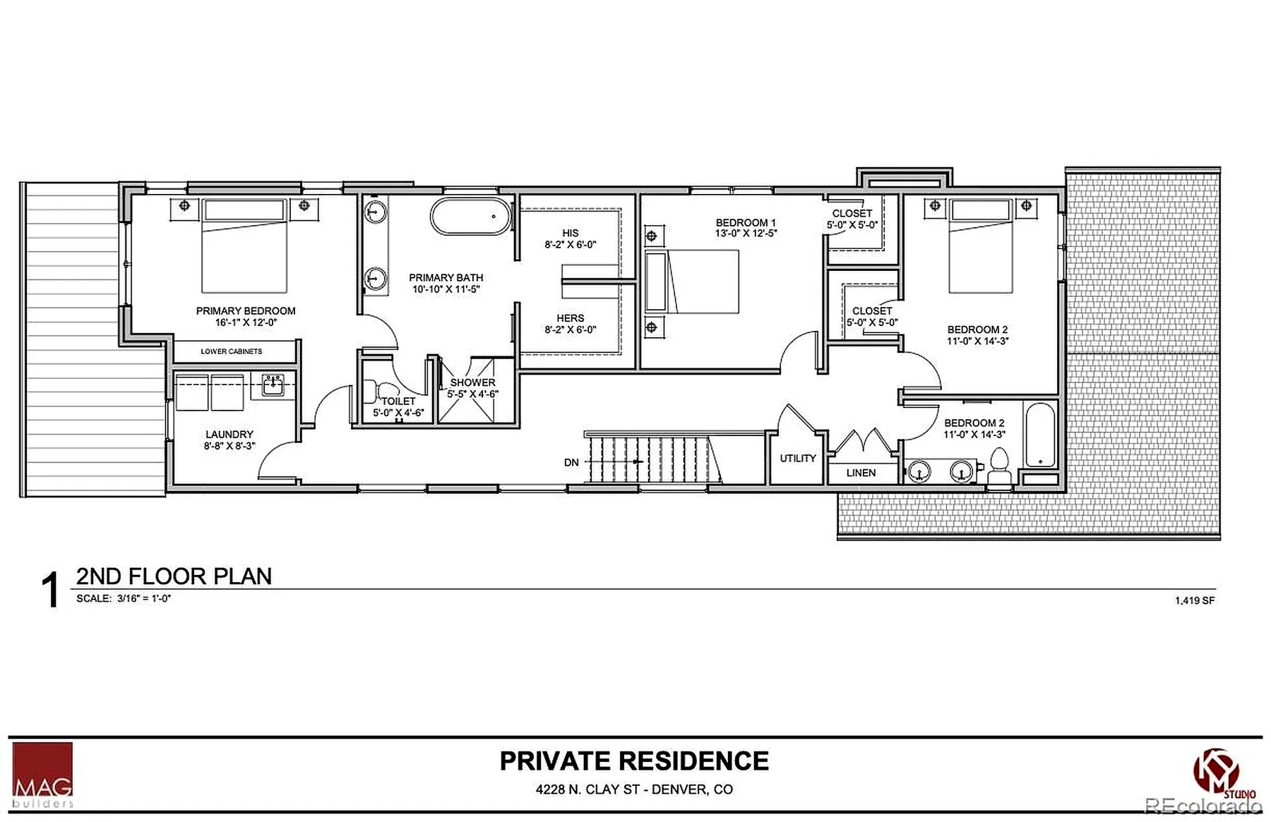 4228 Clay Street, 2nd Floor Plan