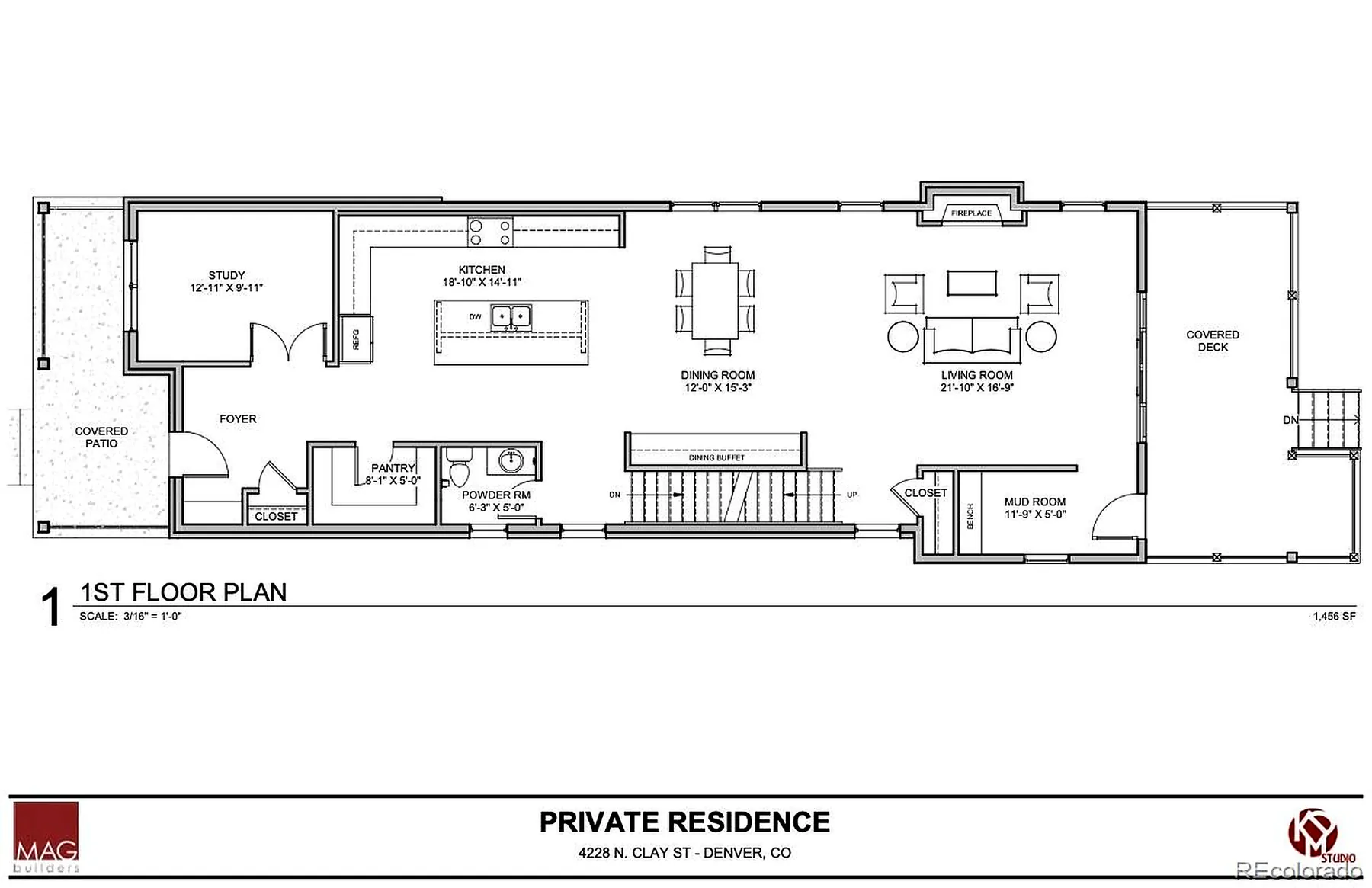 4228 Clay Street, 1st Floor Plan