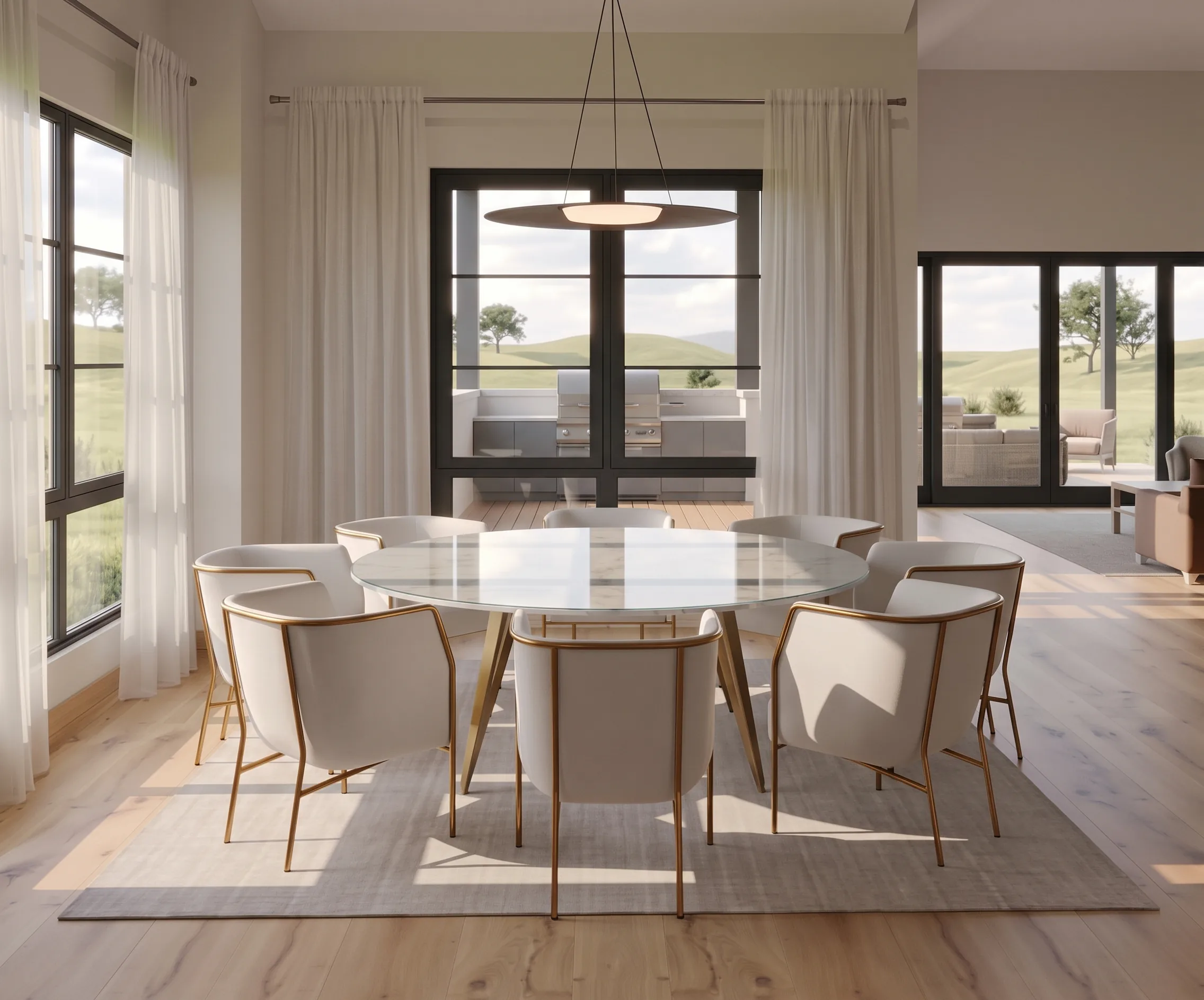 Lot 22, dining rendering