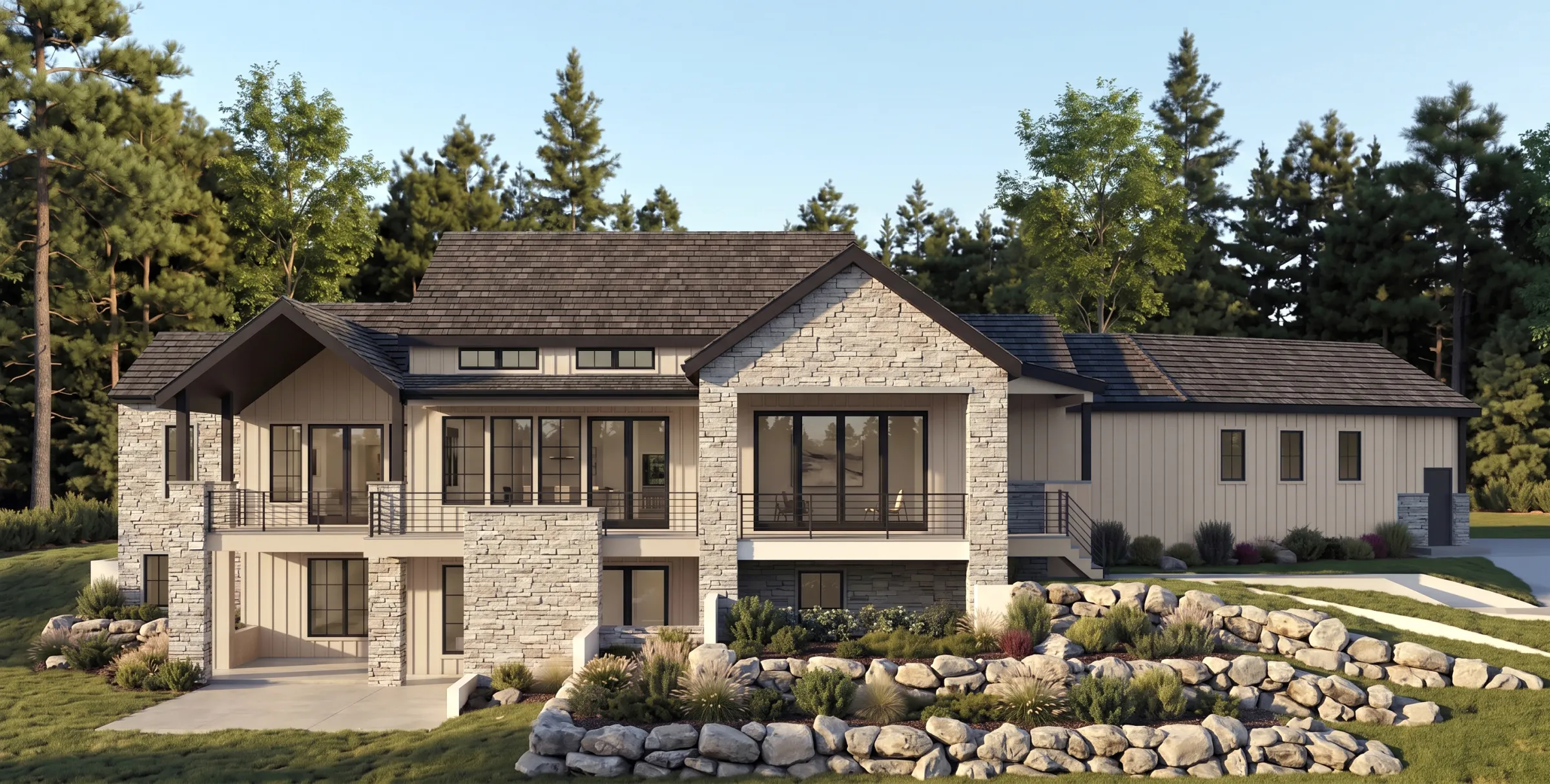 Lot 25, back rendering