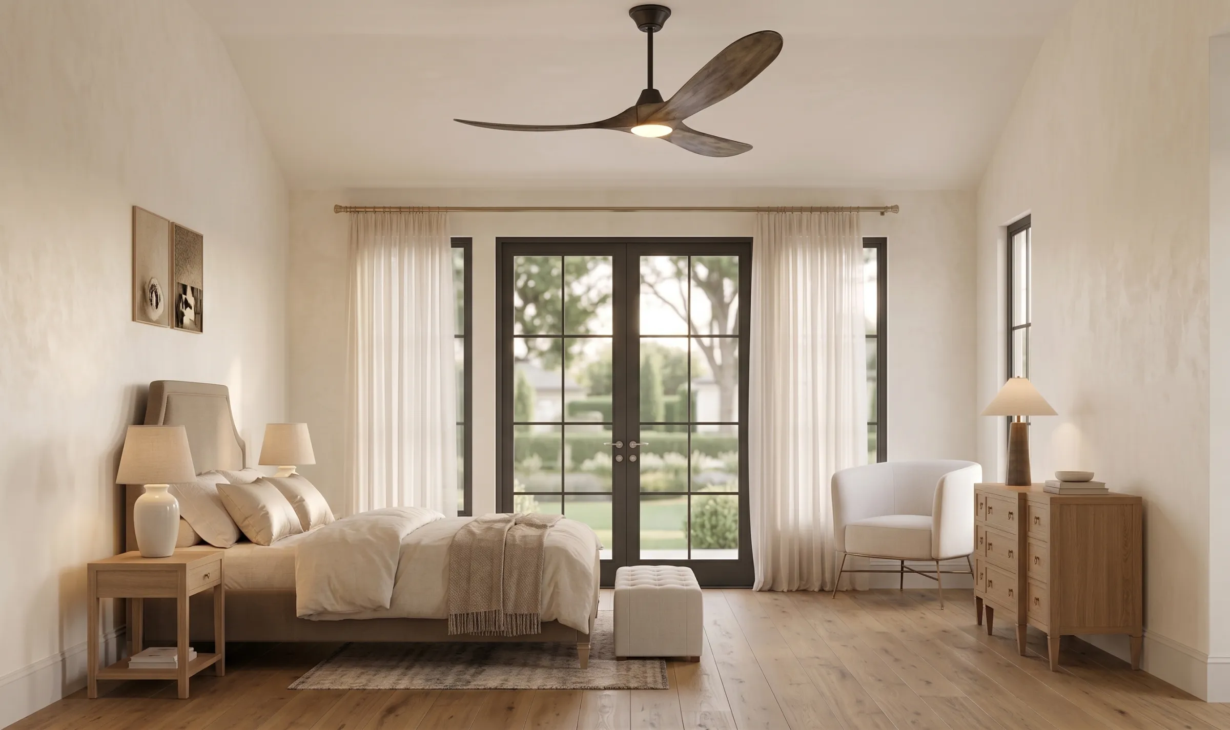 Lot 25, bedroom rendering