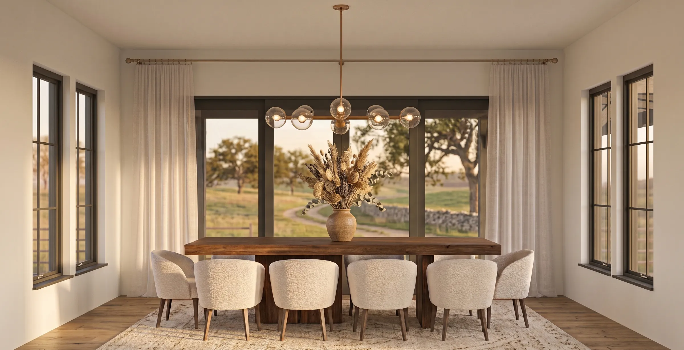 Lot 25, dining room rendering